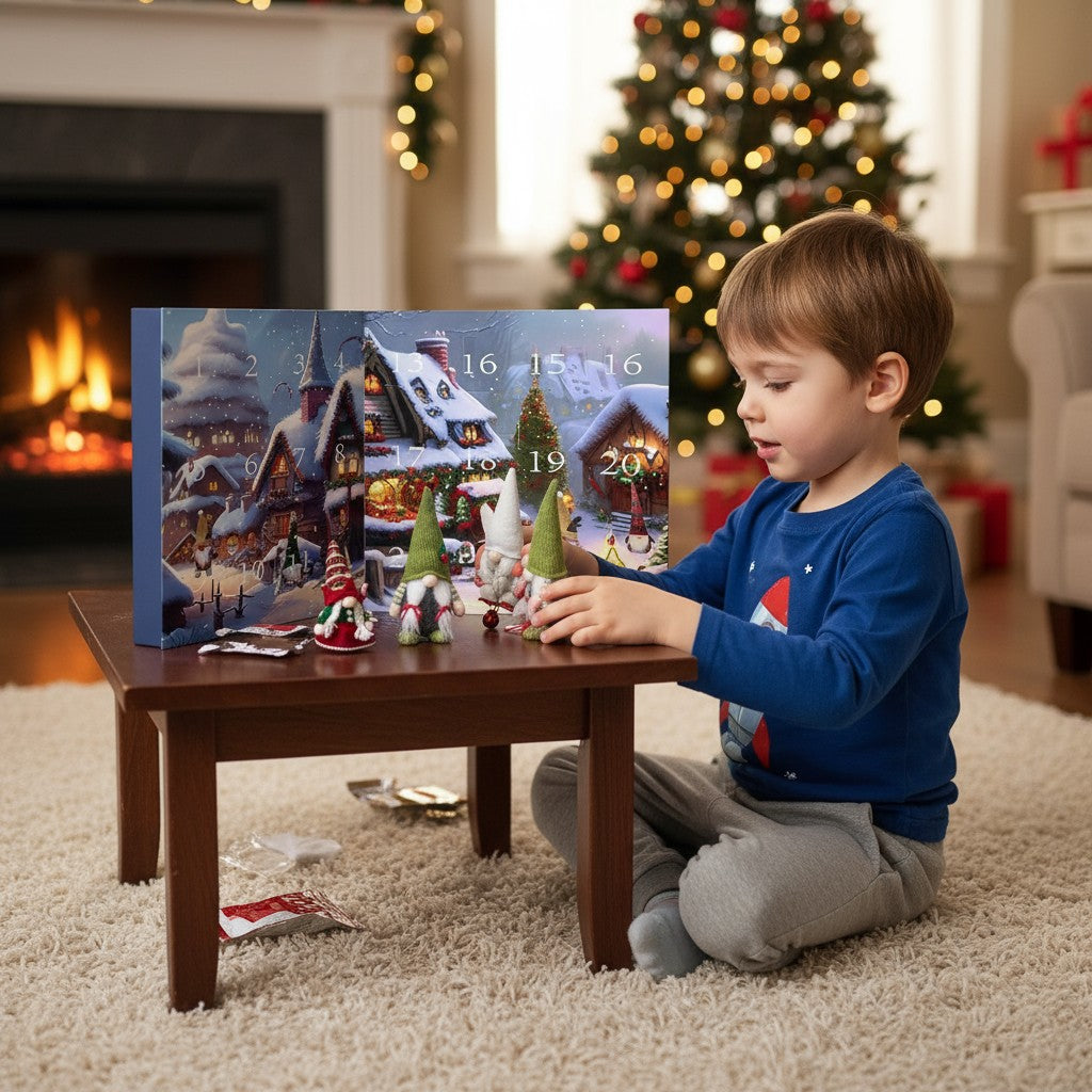 Gnome Figuren Kerstdecoratie Adventskalender