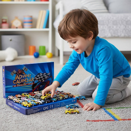 Racing Auto Advent Kalender 24 Dagen Countdown