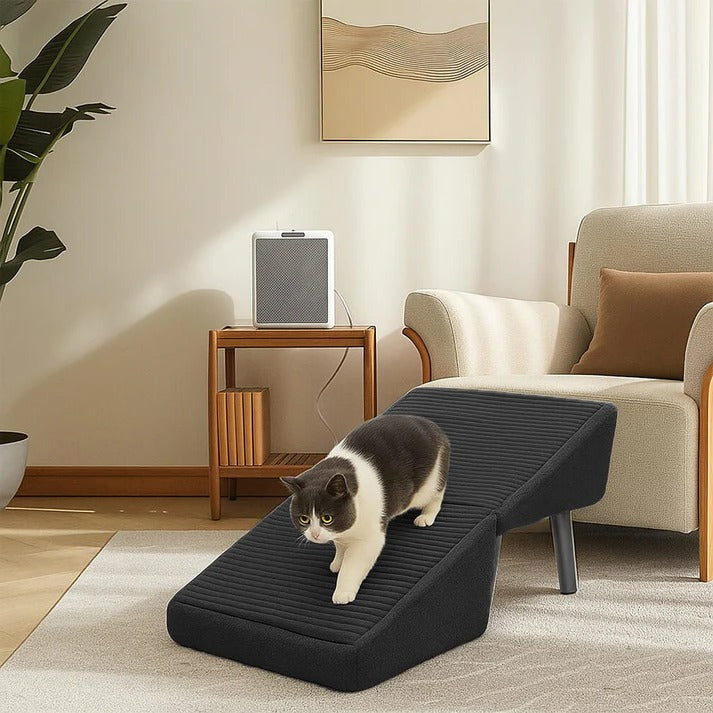 Hunderampe, Tritthocker, wandelbares 2-in-1-Möbelstück