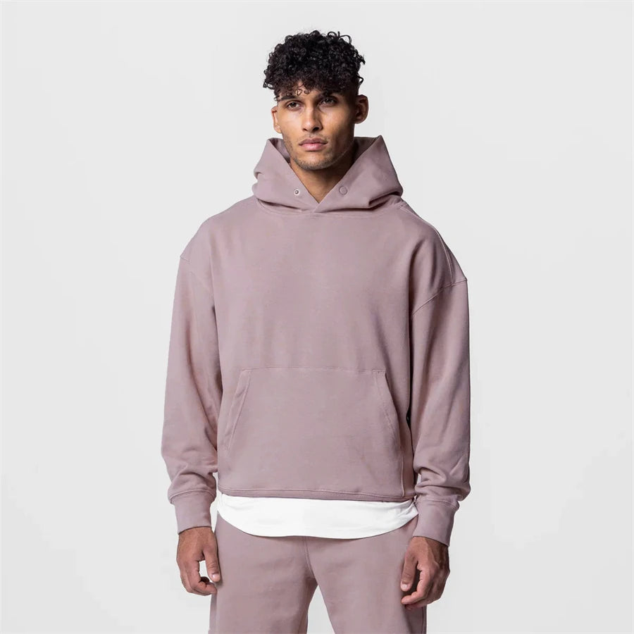 Heren Hoodie met Zakken – Comfortabele en Stijlvolle Hoodie voor Dagelijks Gebruik