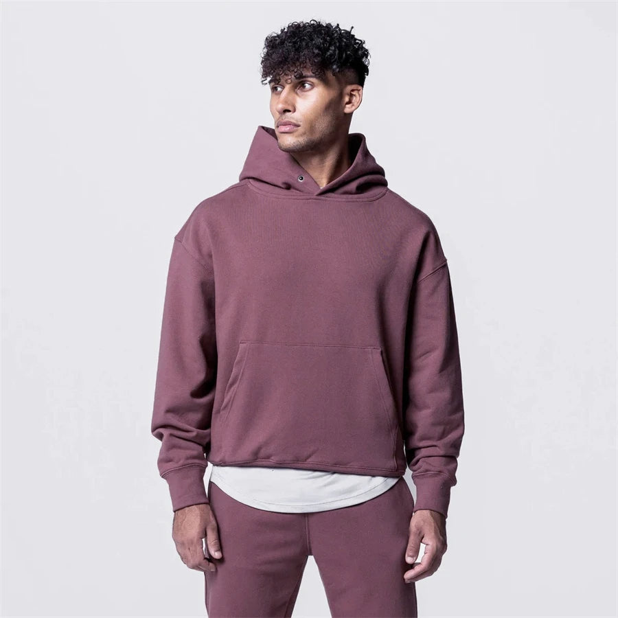 Heren Hoodie met Zakken – Comfortabele en Stijlvolle Hoodie voor Dagelijks Gebruik