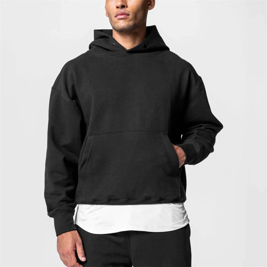 Heren Hoodie met Zakken – Comfortabele en Stijlvolle Hoodie voor Dagelijks Gebruik