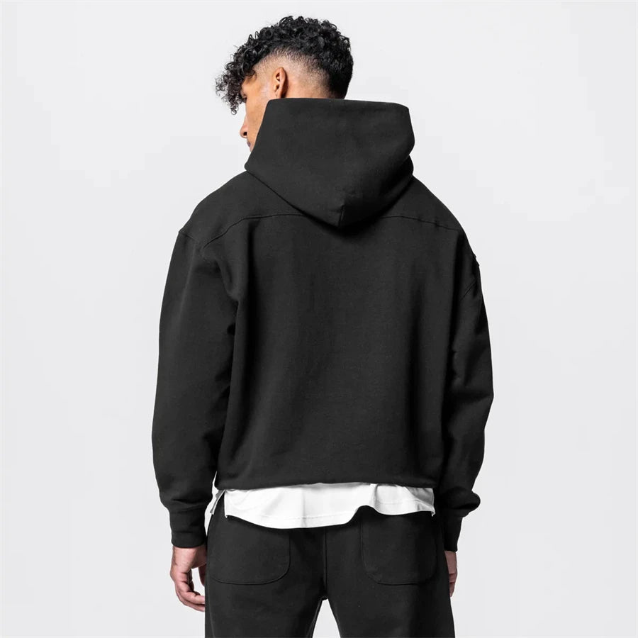 Heren Hoodie met Zakken – Comfortabele en Stijlvolle Hoodie voor Dagelijks Gebruik