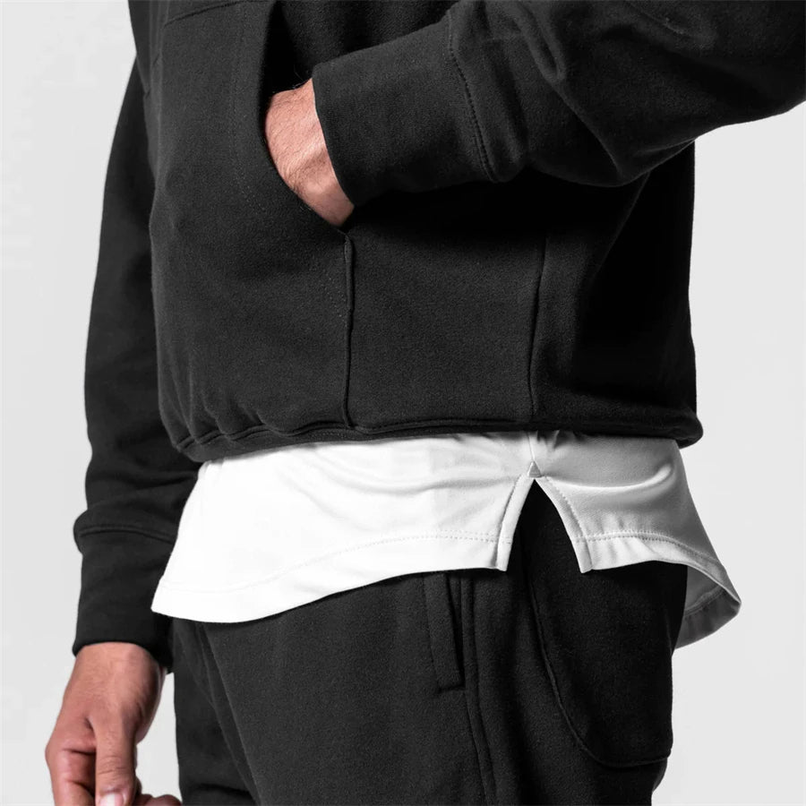 Heren Hoodie met Zakken – Comfortabele en Stijlvolle Hoodie voor Dagelijks Gebruik