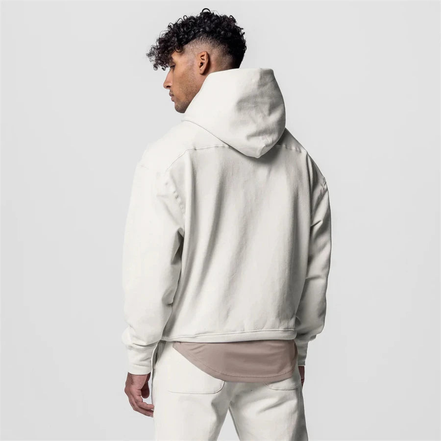 Heren Hoodie met Zakken – Comfortabele en Stijlvolle Hoodie voor Dagelijks Gebruik