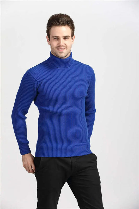 Heren Rollkragenpullover – Stijlvolle en warme trui van hoogwaardige wol