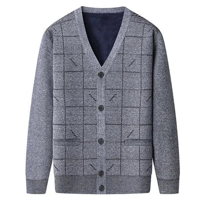 Heren V-hals Vest – Comfortabel en Stijlvol Gebreid Vest voor Elke Gelegenheid