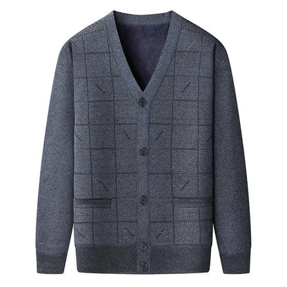 Heren V-hals Vest – Comfortabel en Stijlvol Gebreid Vest voor Elke Gelegenheid