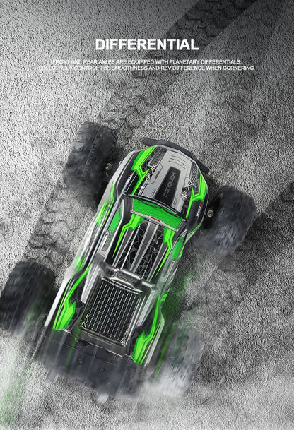 Afstandsbediening Racing Buggy Monster Truck Dubbele Batterijen 31 MPH