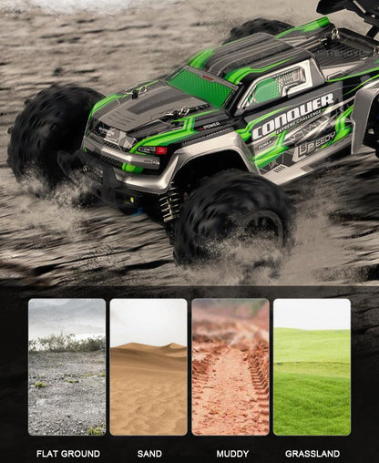 Afstandsbediening Racing Buggy Monster Truck Dubbele Batterijen 31 MPH