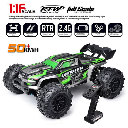 Afstandsbediening Racing Buggy Monster Truck 31 MPH Dubbele Batterijen