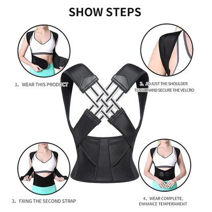 Houdingscorrector Ergonomische Rugsteun voor Mannen en Vrouwen