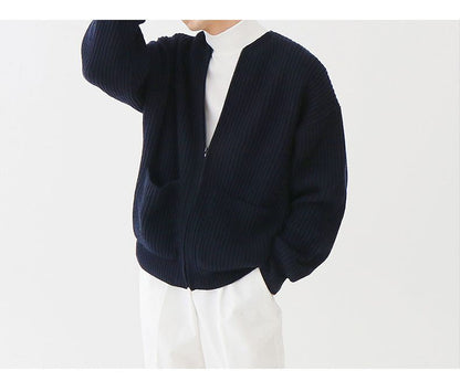 Heren Trui met Rits – Comfortabele en stijlvolle trui voor heren, casual en sportief