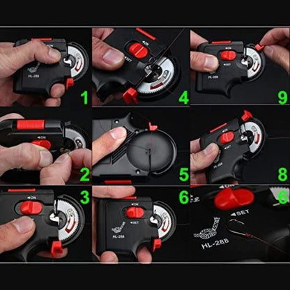 Elektrische Visshengel met Rolle voor Hengelsport
