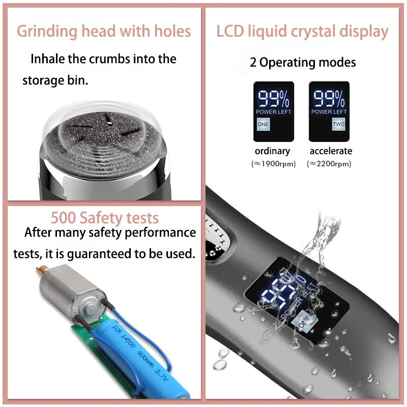 Elektrische Voet Hardhuidverwijderaar Eeltverwijder Tool