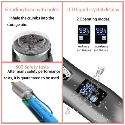 Elektrische Voet Hardhuidverwijderaar Eeltverwijder Tool