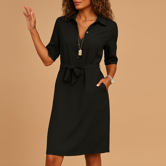 Casual jurk dames – Elegante jurk met flatterende pasvorm en comfortabele stof