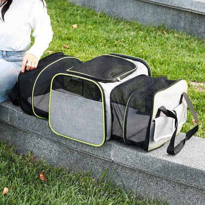Dierenvervoer Tas Vouwbaar Reis Dieren Rugzak Draagbaar