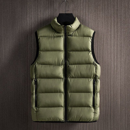 Gewatteerd vest heren – Warm en stijlvol gewatteerd jack voor buitenactiviteiten