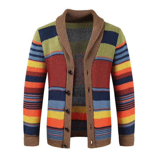 Heren vest meerkleurig – Comfortabel en stijlvol gebreid vest voor casual en formele gelegenheden