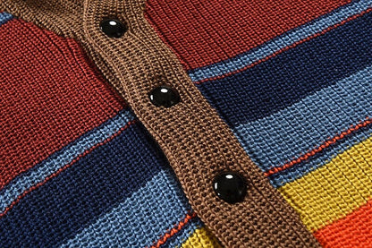 Heren vest meerkleurig – Comfortabel en stijlvol gebreid vest voor casual en formele gelegenheden