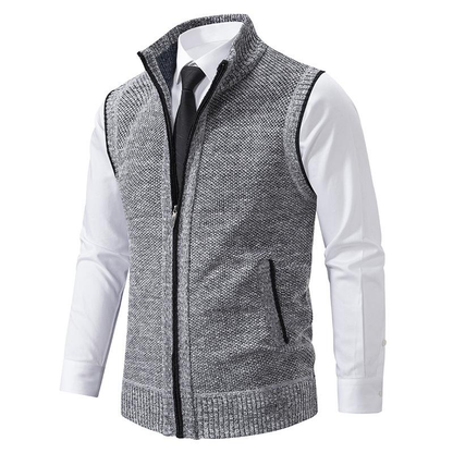 Heren Vest Stijlvol – Comfortabel en Trendy Gebreid Vest voor Elke Gelegenheid