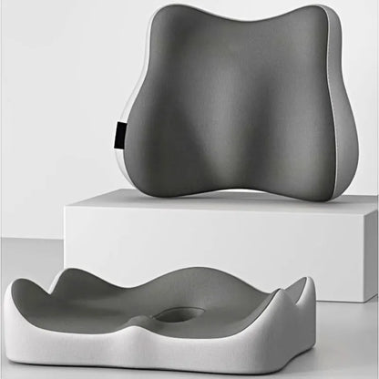 Geheugen Schuim Zitkussen Lendensteun Bureaustoel