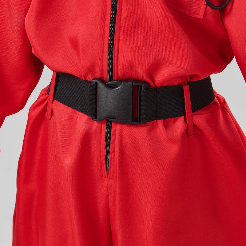 Kerst Kids Game jumpsuit kostuum Cosplay masker