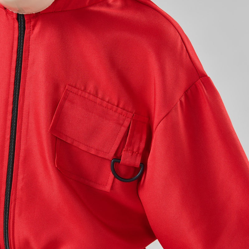 Kerst Kids Game jumpsuit kostuum Cosplay masker