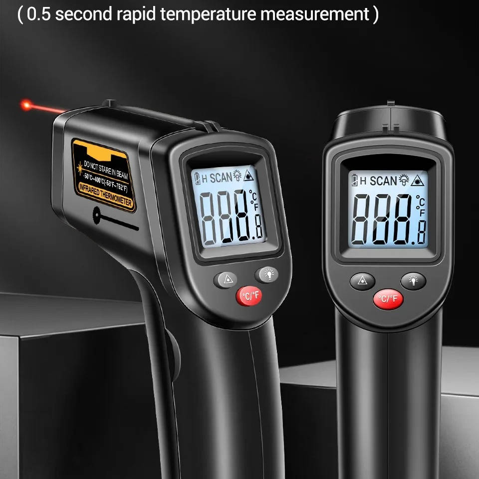 Digitales Infrarot-Laser-Thermometer, berührungsloses Temperaturmessgerät