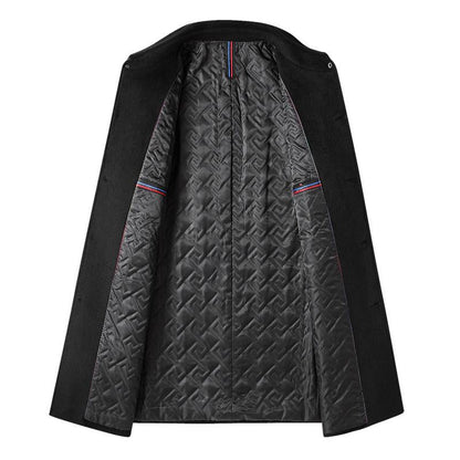 Blazer voor heren – Elegante slim-fit met staande kraag voor formele gelegenheden