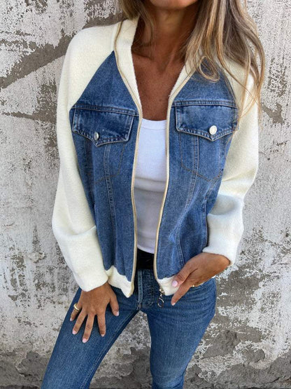 Zip-Up Jack voor Dames – Damesjack met Rits, Casual en Comfortabel voor Elke Gelegenheid