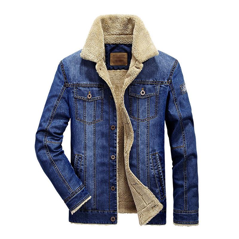 Heren Jeansjack – Stijlvol denim jack met reverskraag en casual fit