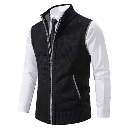Heren Vest Stijlvol – Comfortabel en Trendy Gebreid Vest voor Elke Gelegenheid