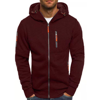 Heren hoodie met meerdere zakken – Comfortabele en stijlvolle sweatshirt met praktische opbergmogelijkheden