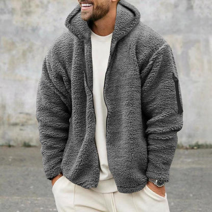 Heren Kapuzenjacke – Loose Fit Hoodie van Katoen voor Casual Gebruik