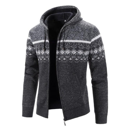 Heren Hoodie met Volledige Rits – Comfortabele Trui voor Casual en Sportieve Gelegenheden