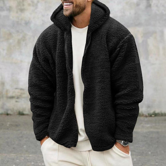 Heren Kapuzenjacke – Loose Fit Hoodie van Katoen voor Casual Gebruik