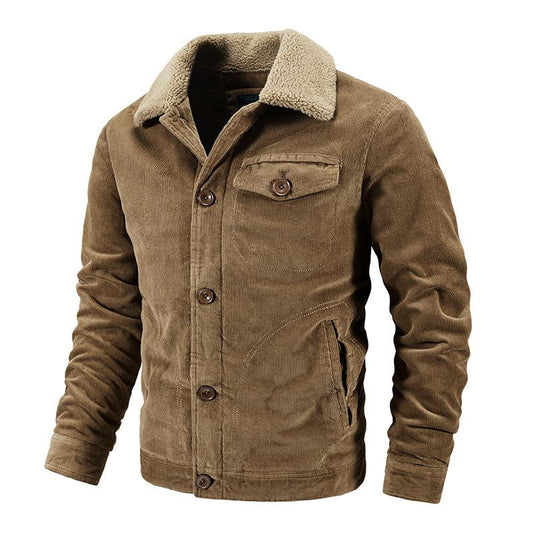 Vintage Herenjacke – Multifunctionele jas met meerdere zakken voor heren