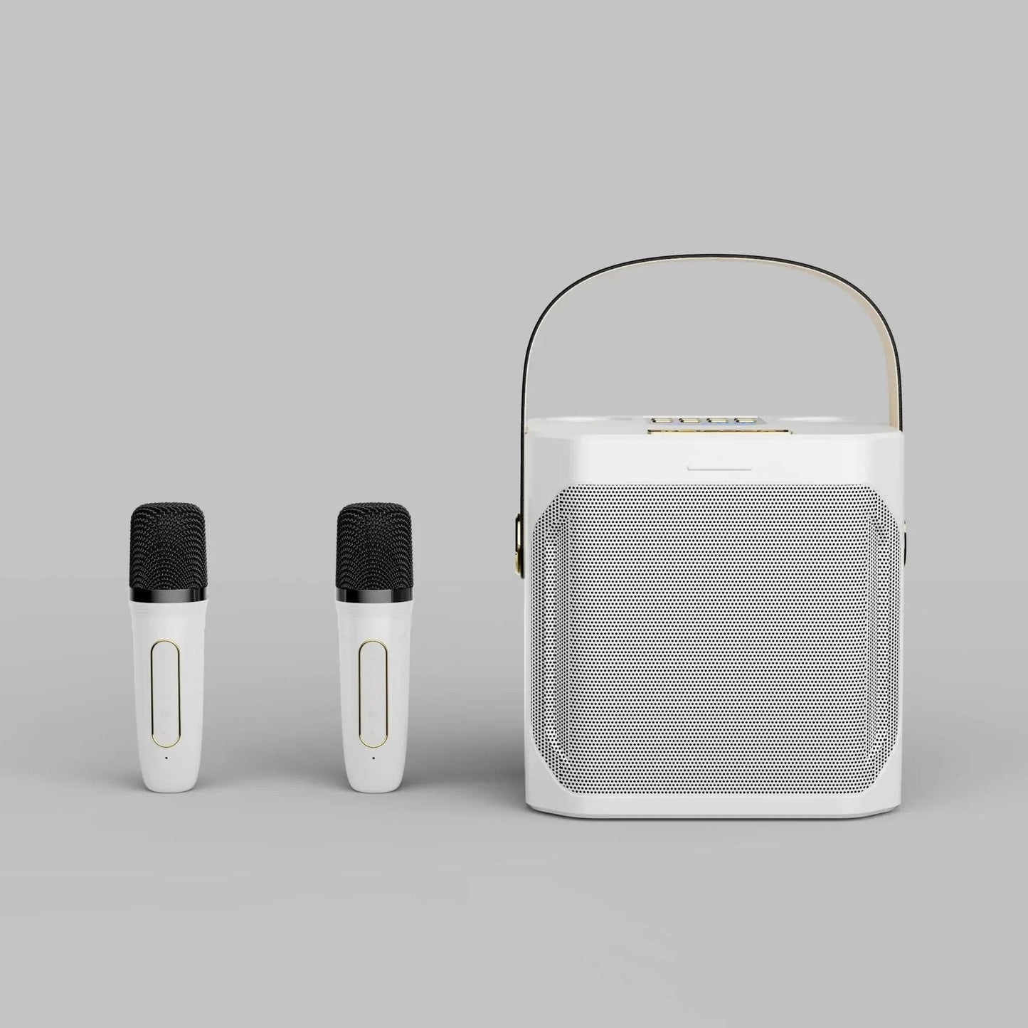 Tragbarer Karaoke-Bluetooth-Lautsprecher mit 360°-Sound