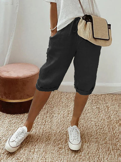 Shorts Dames Katoen – Comfortabele en Ademend Korte Broeken voor Zomer