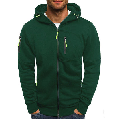 Heren hoodie met meerdere zakken – Comfortabele en stijlvolle sweatshirt met praktische opbergmogelijkheden