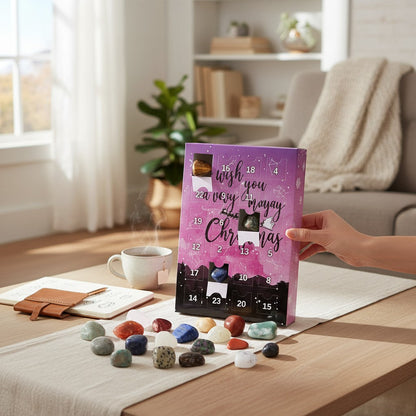 Kristallen Adventskalender 2025 Kerstcadeau 24 Dagen