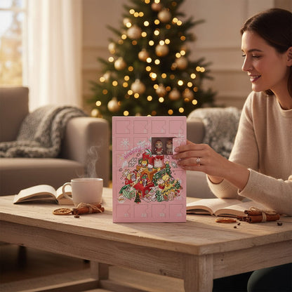 Kerst adventskalender meisjes 24 verrassingen ornamenten