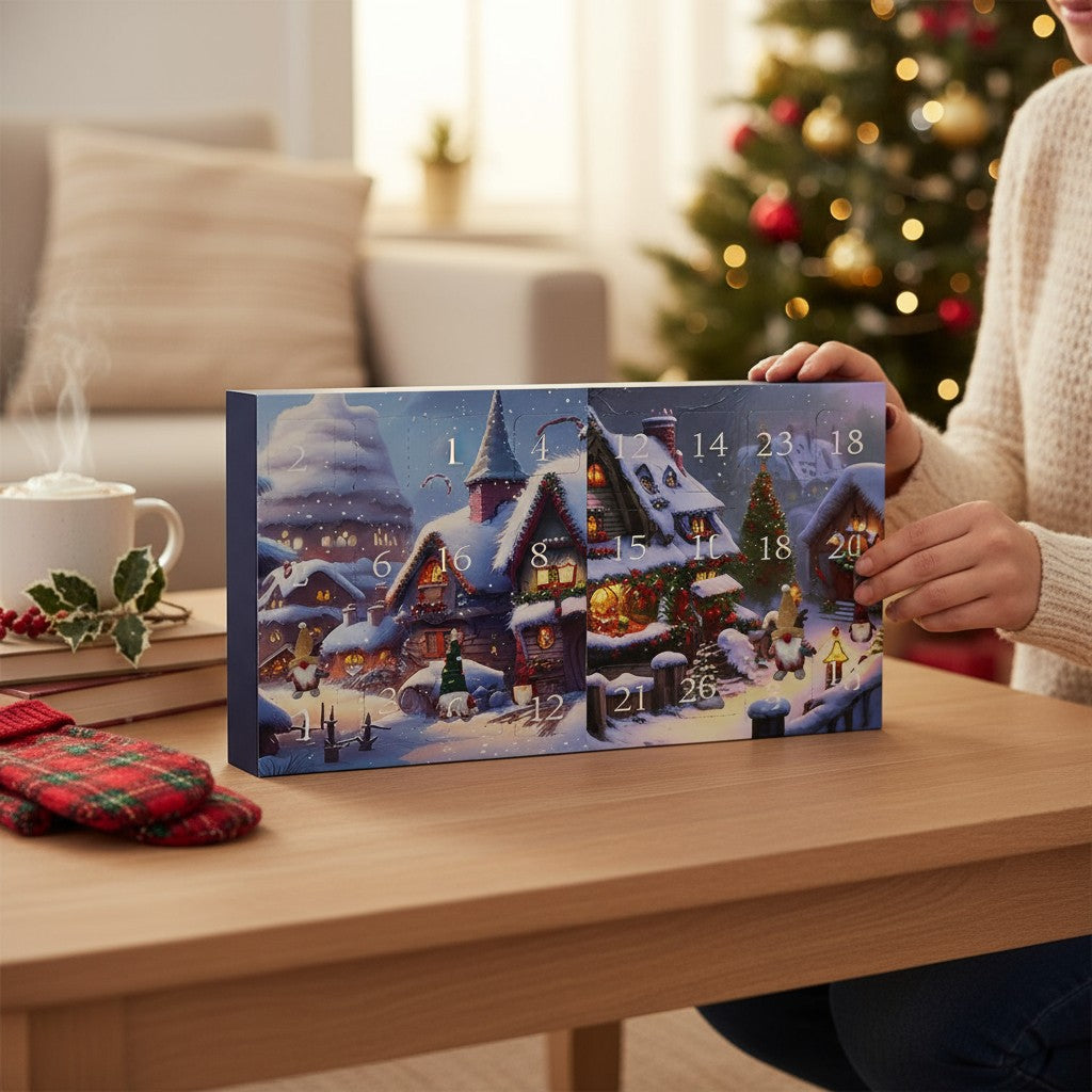 Gnome Figuren Kerstdecoratie Adventskalender