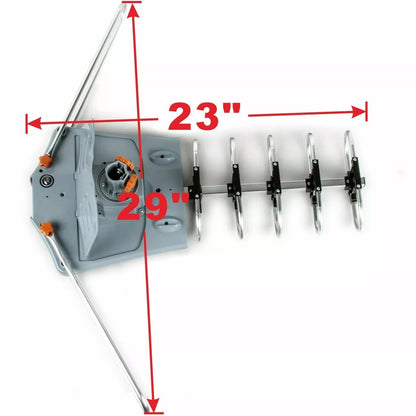 HD TV Antenne 360 Graden Gemotoriseerd met Montagepaal