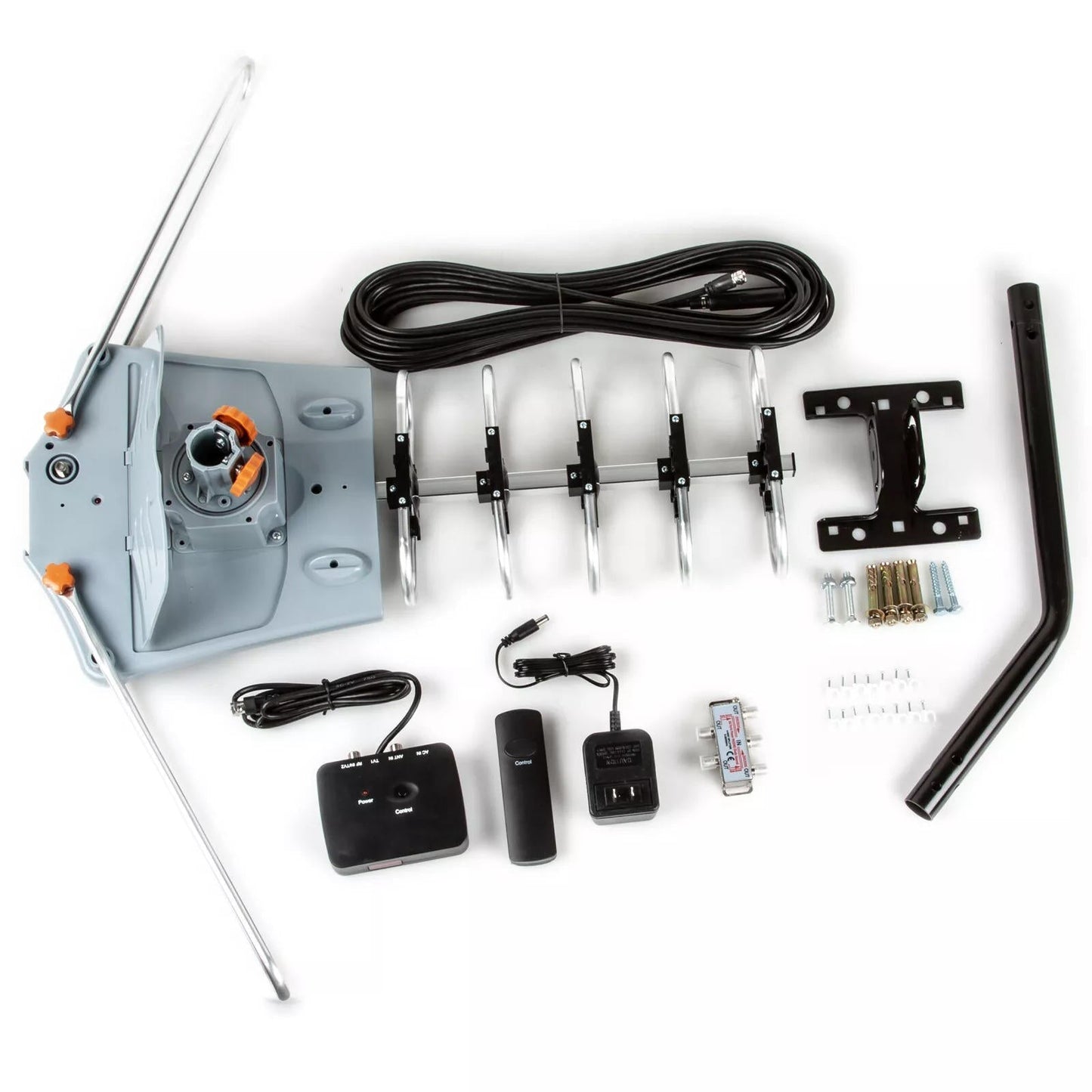 HD TV Antenne 360 Graden Gemotoriseerd met Montagepaal