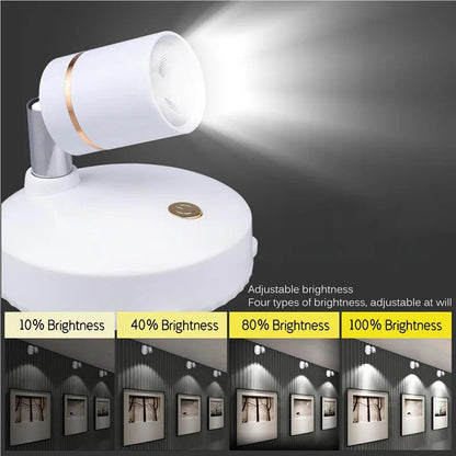 Draadloze LED Spotlamp Circulair plafondlamp