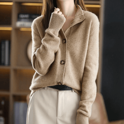 Trui Dames met Knopsluiting – Comfortabele Gebreide Trui voor Herfst en Winter