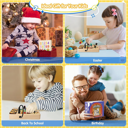 Montessori Peuter Prikbord LED 27 Stuks